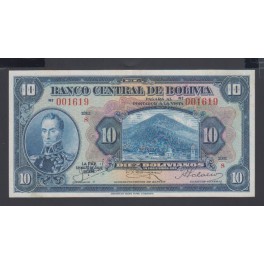 Bolivia Pick. 120 5 Bolivianos 1928 SUP
