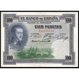 Edifil. C 1 100 pesetas 01-07-1925 MBC