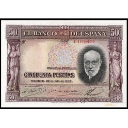 Edifil. C 17 50 pesetas 22-07-1935 SC-