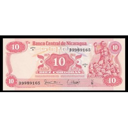 Nicaragua Pick. 134 10 Cordobas 16-08-1979 SC