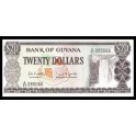 Guyana Pick. 30 20 Dollars 1996 SC