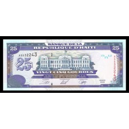 Haiti Pick. 266 25 Gourdes 2000-06 SC