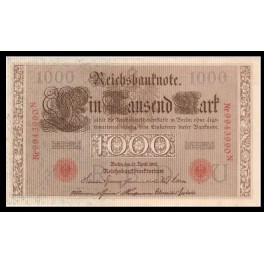 Alemania Pick. 44 1000 Mark 1910 SC