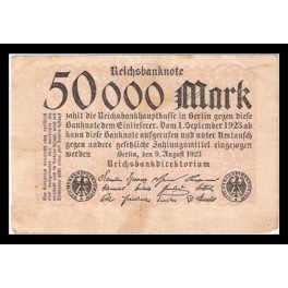 Alemania Pick. 99 50000 Mark 1923 MBC