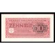Alemania Pick. M 40 10 Reichsmark 1944 UNC