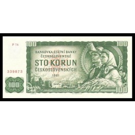 Checoslovaquia Pick. 91 100 Korun 1961 SC