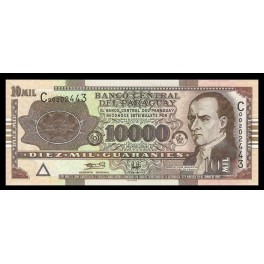 Paraguay Pick. 224 10000 Guaranies 2004 SC