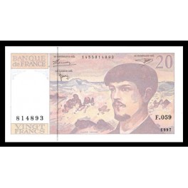Francia Pick. 151 20 Francs 1980-97 SC
