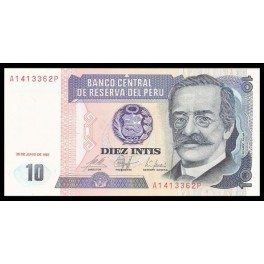 Peru Pick. 129 10 Intis 26-06-1987 SC