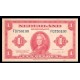 Netherland Pick. 64 1 Gulden 1943 VF
