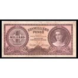 Hungria Pick. 125 1 M. Pengö 1946 MBC