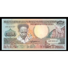 Surinam Pick. 134 250 Gulden 09-01-1988 SC