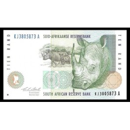 Africa del Sur Pick. 123 10 Rand 1993-99 SC