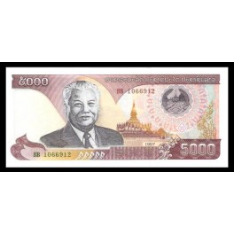 Laos Pick. 34 5000 Kip 1997-03 SC