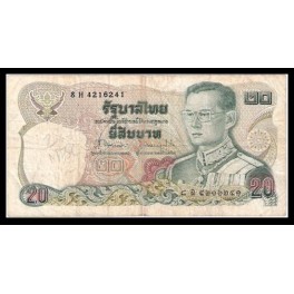 Tailandia Pick. 88 20 Baht 1981-84 MBC