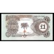 Biafra Pick. 5 1 Pound 1968-69 XF