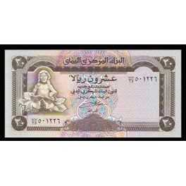 Yemen Arabe Republica Pick. 25 20 Rials 1995 SC