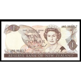 Nueva Zelanda Pick. 169 1 Dollar 1981-92 SC
