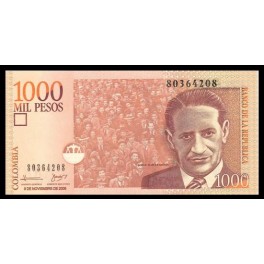 Colombia Pick. 456 1000 Pesos 2005-06 SC
