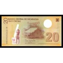 Nicaragua Pick. Nuevo 20 Cordobas 2009 SC
