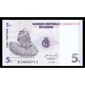 Congo Democratico Pick. 81 5 Cents 1997 SC
