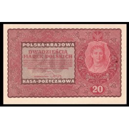 Polonia Pick. 26 20 Marek 1919 SC