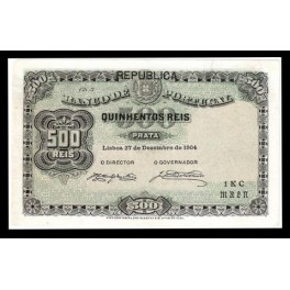 Portugal Pick. 105 500 Reis 1904-17 EBC