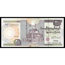 Egipto Pick. 65 20 Pounds 2001-04 SC-
