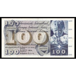 Suiza Pick. 49 100 Franken 1956-73 MBC