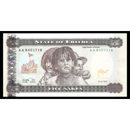 Eritrea Pick. 2 5 Nakfa 1997 SC