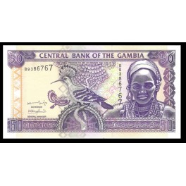 Gambia Pick. 23 50 Dalasis 2001 SC