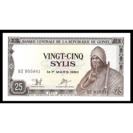Guinea Pick. 17 25 Sylis 1971 SC