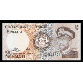Lesotho Pick. 4 2 Maloti 1981-84 SC