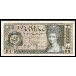 Austria Pick. 146 100 Schilling 1981 MBC