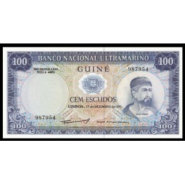 Portugal Guinea Pick. 45 100 Escudos 1971 SC