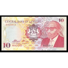 Lesotho Pick. 11 10 Maloti 1990 SC