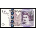 Inglaterra Pick. 392 20 Pounds 2007 SC-
