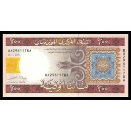 Mauritania Pick. 11 200 Ouguiya 28-11-2004 SC