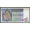 Zaire Pick. 23 10 Zaires 1977 EBC