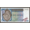 Zaire Pick. 23 10 Zaires 1977 NEUF-