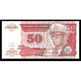 Zaire Pick. 57 50 N. Zaires 1993 SC