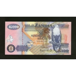 Zambia Pick. 38 100 Kwacha 1992-06 SC