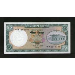 Bangladesh Pick. 27 20 Taka 1988-02 NEUF