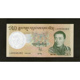 Bhoutan Pick. 30 20 Ngultrums 2006 NEUF