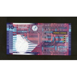 Hong Kong Pick. 400 10 Dollars 2002-05 NEUF