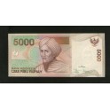 Indonesia Pick. 142 5000 Rupiah 2001-07 UNC