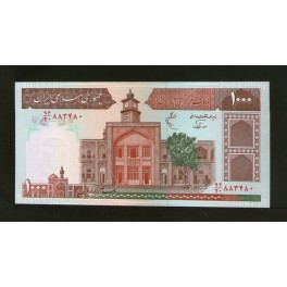 Iran Pick. 138 1000 Rials 1982 SC