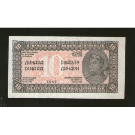 Yugoslavia Pick. 50 10 Dinara 1944 AU