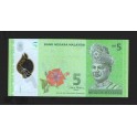 Malaisie Pick. Nouveau 5 Ringgit NEUF